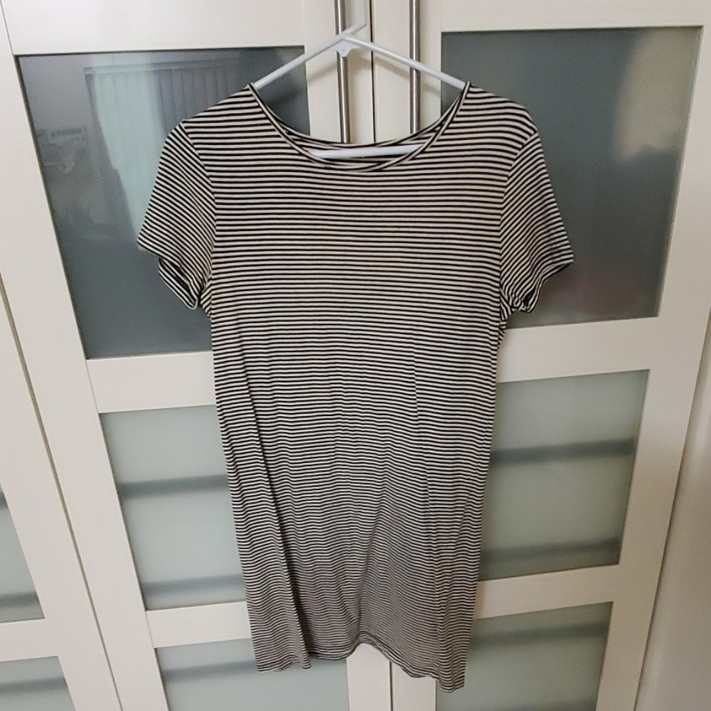 Forever 21 Cute Striped T-Shirt Dress